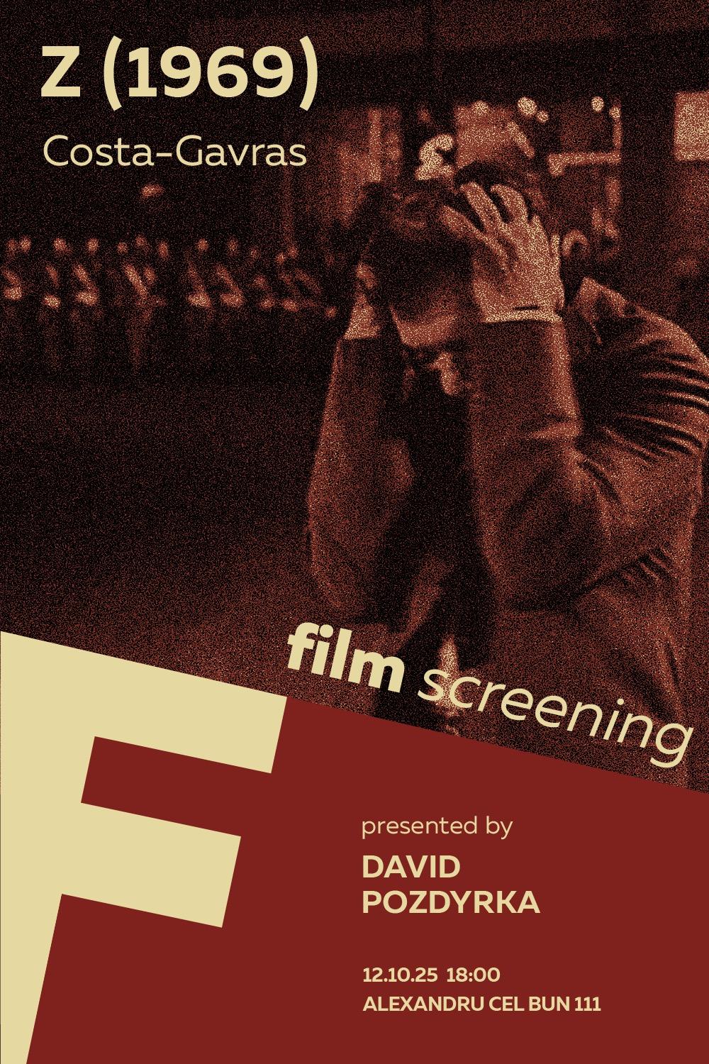 Film Screening - "Z" by Costa-Gavras