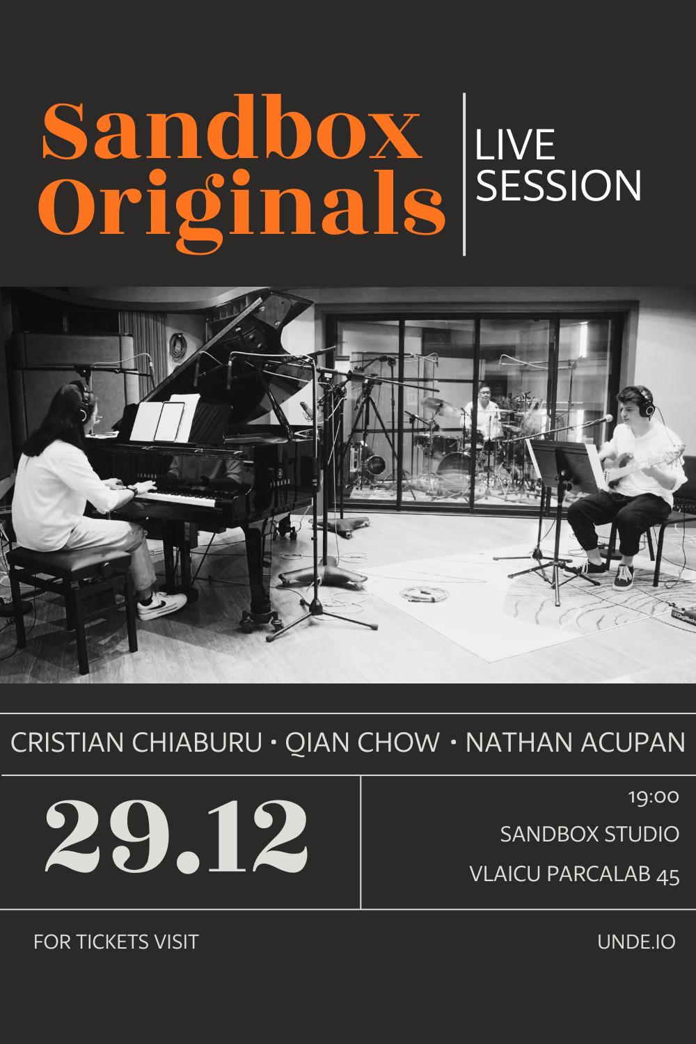Sandbox Originals Live Session – Cristian Chiaburu & Odd Collective