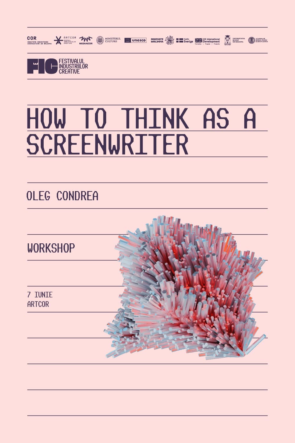 Workshop: How to Think as a Screenwriter / FIC 2026