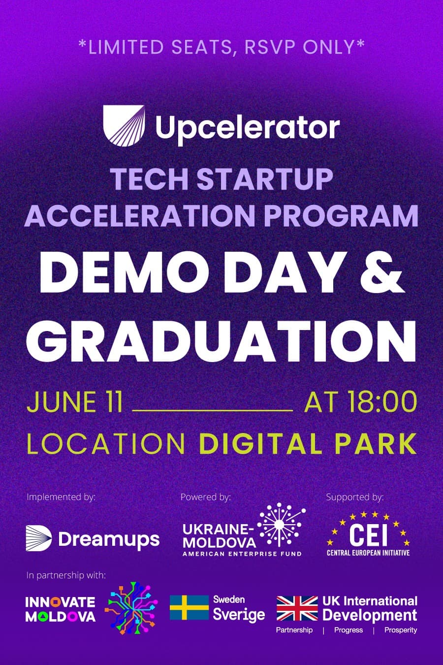 Upcelerator 2026: Demo Day & Graduation