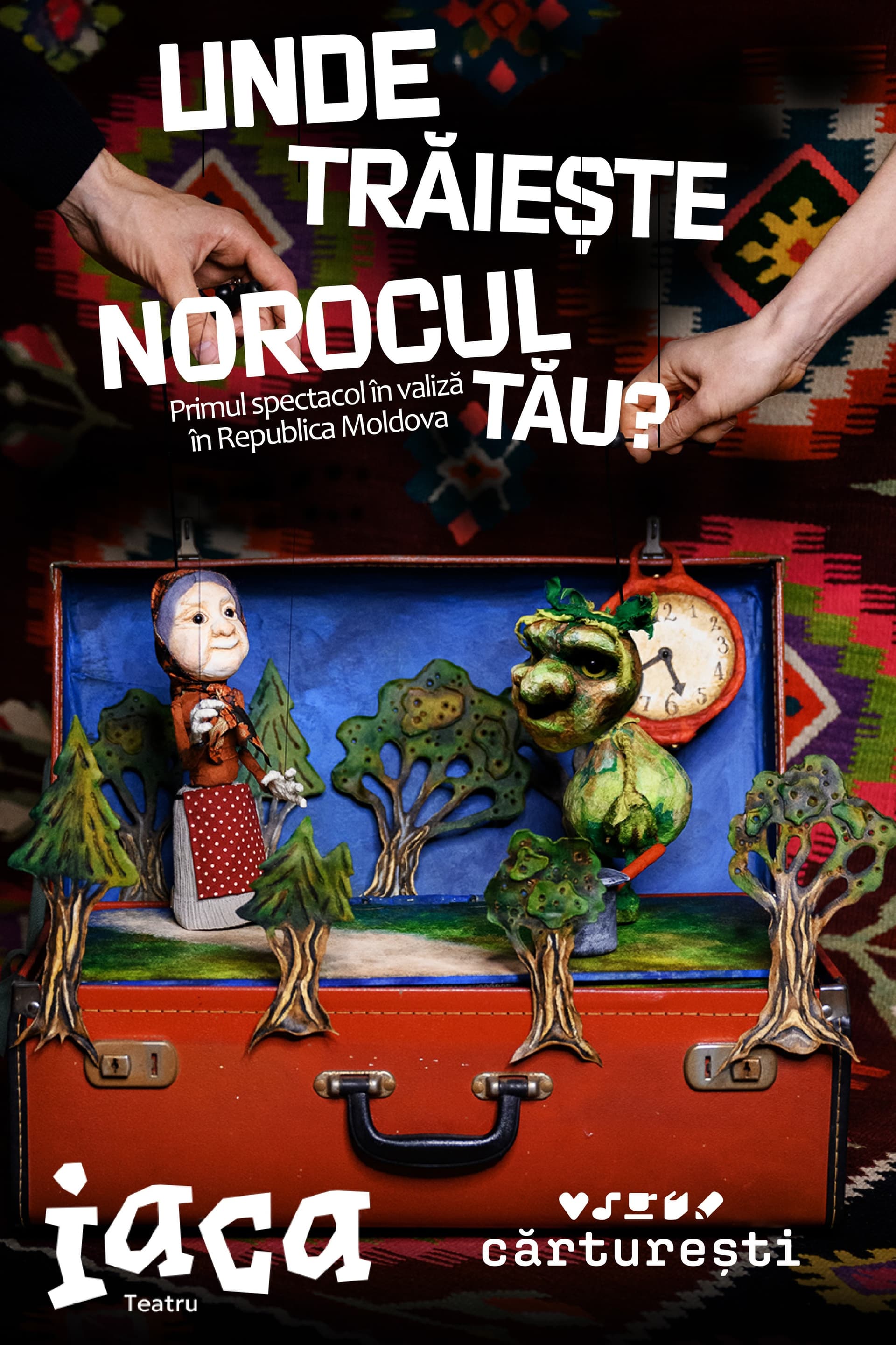 PREMIERĂ „Unde trăiește norocul tău?” Primul spectacol în valiză din Republica Moldova