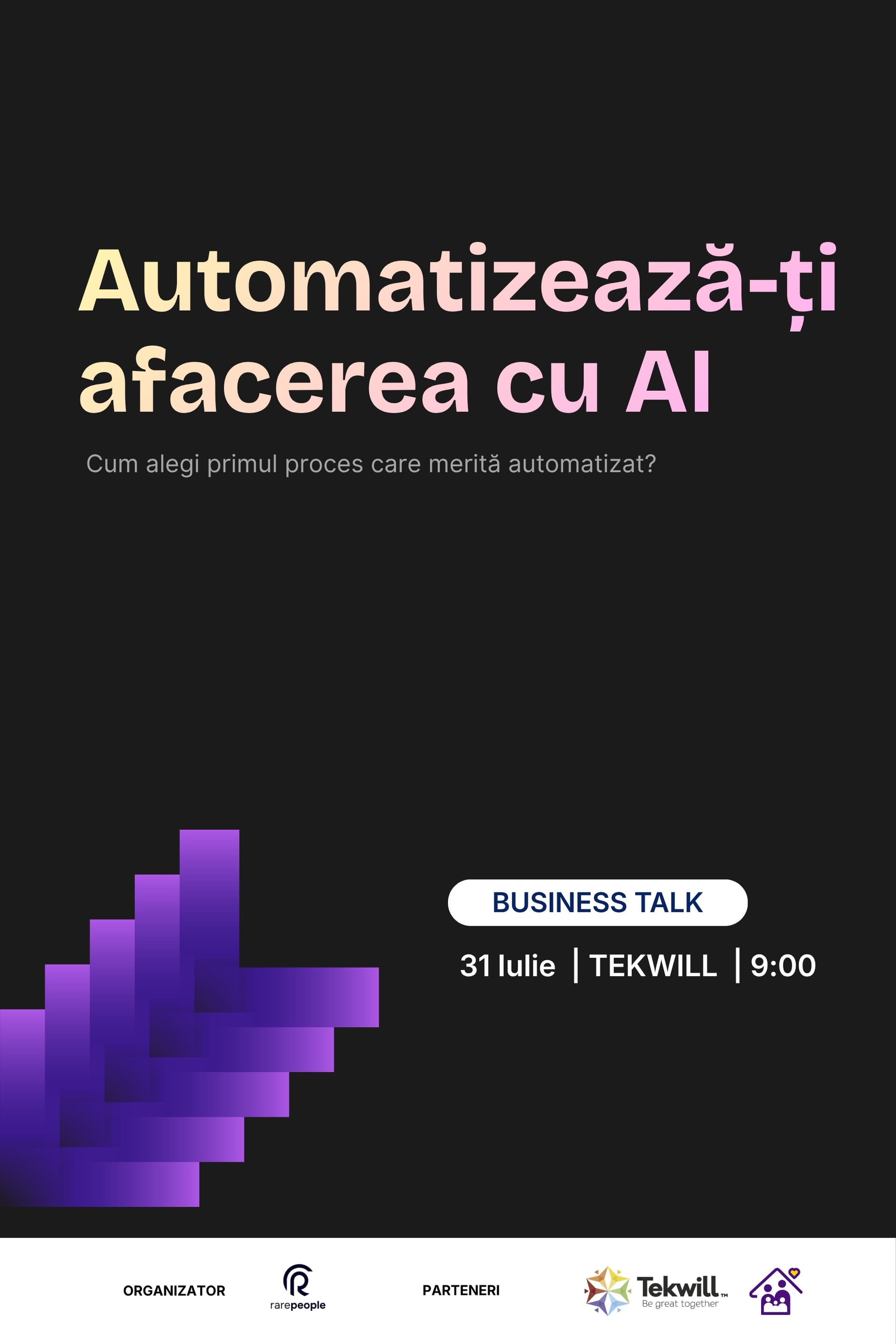 Automatizări AI pentru Afaceri: cum alegi primul proces care merită automatizat
