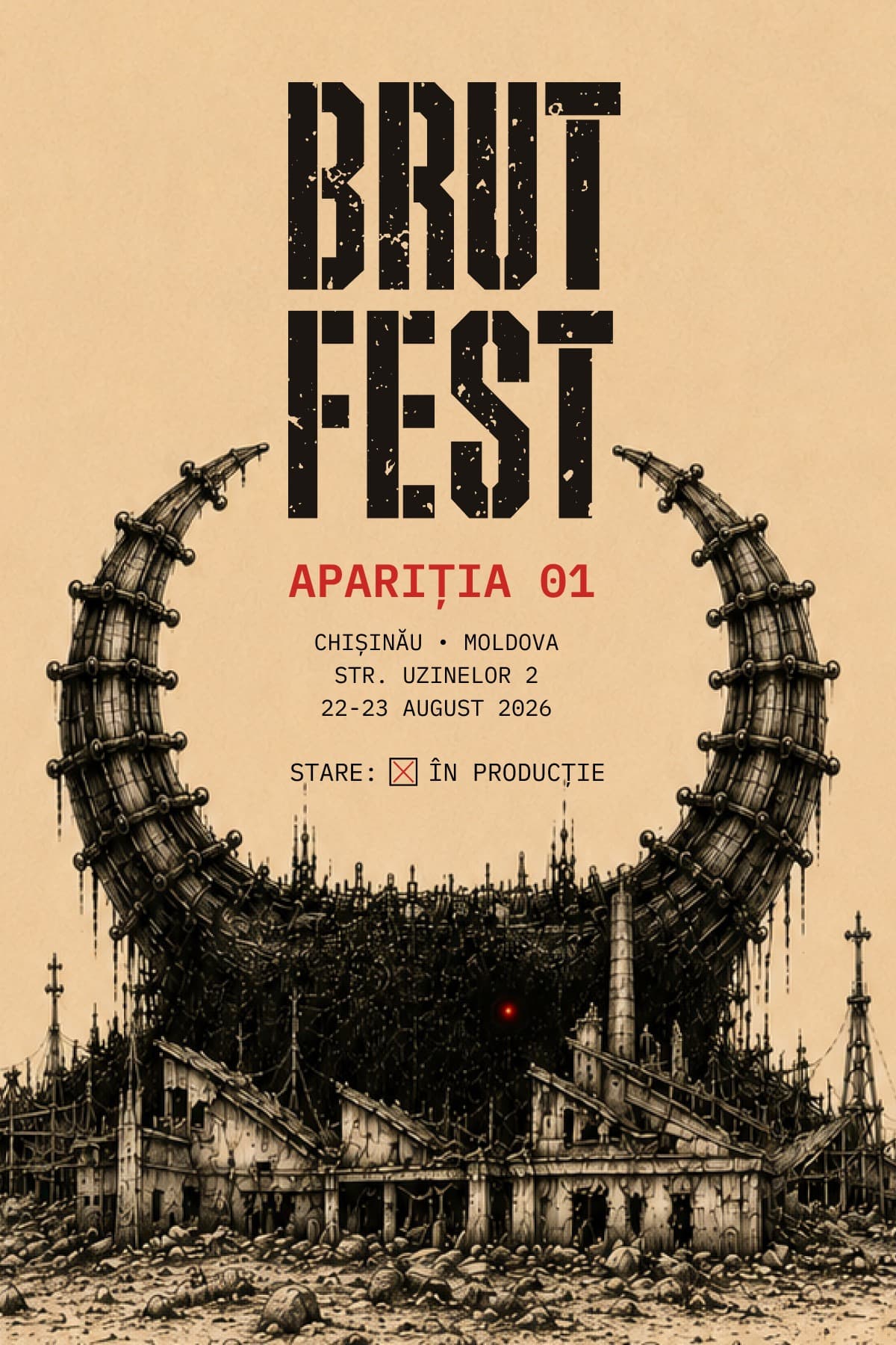 BRUT FEST · APARIȚIA 01