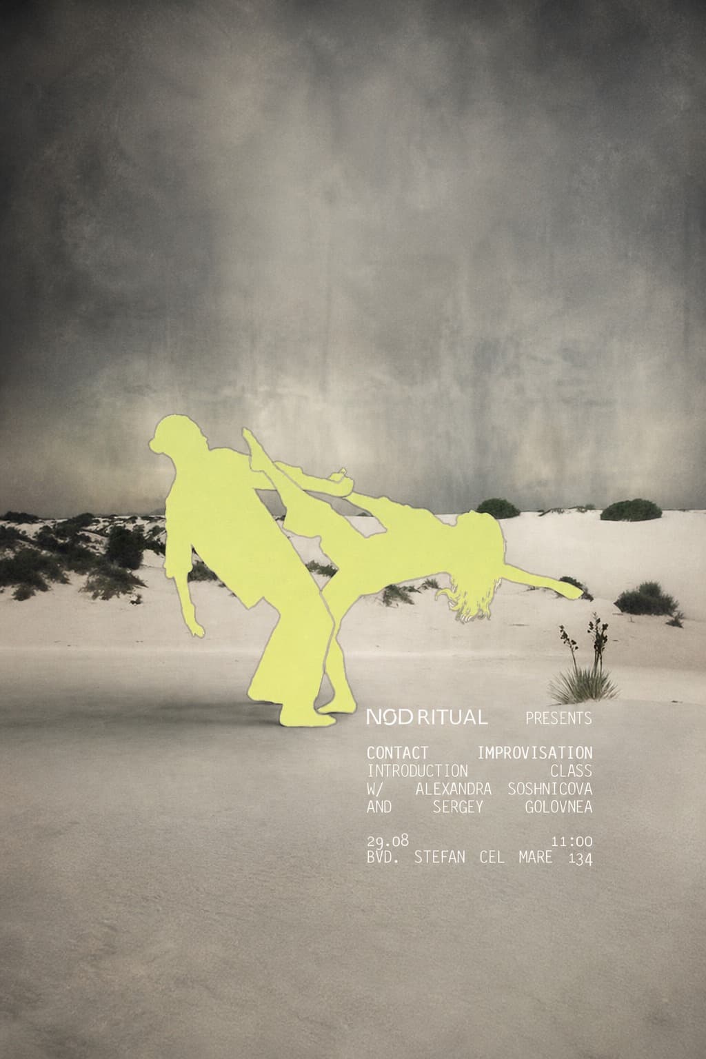 NOD Ritual: Contact Improvisation — Introduction Class w/ Alexandra Soshnicova & Sergey Golovnea