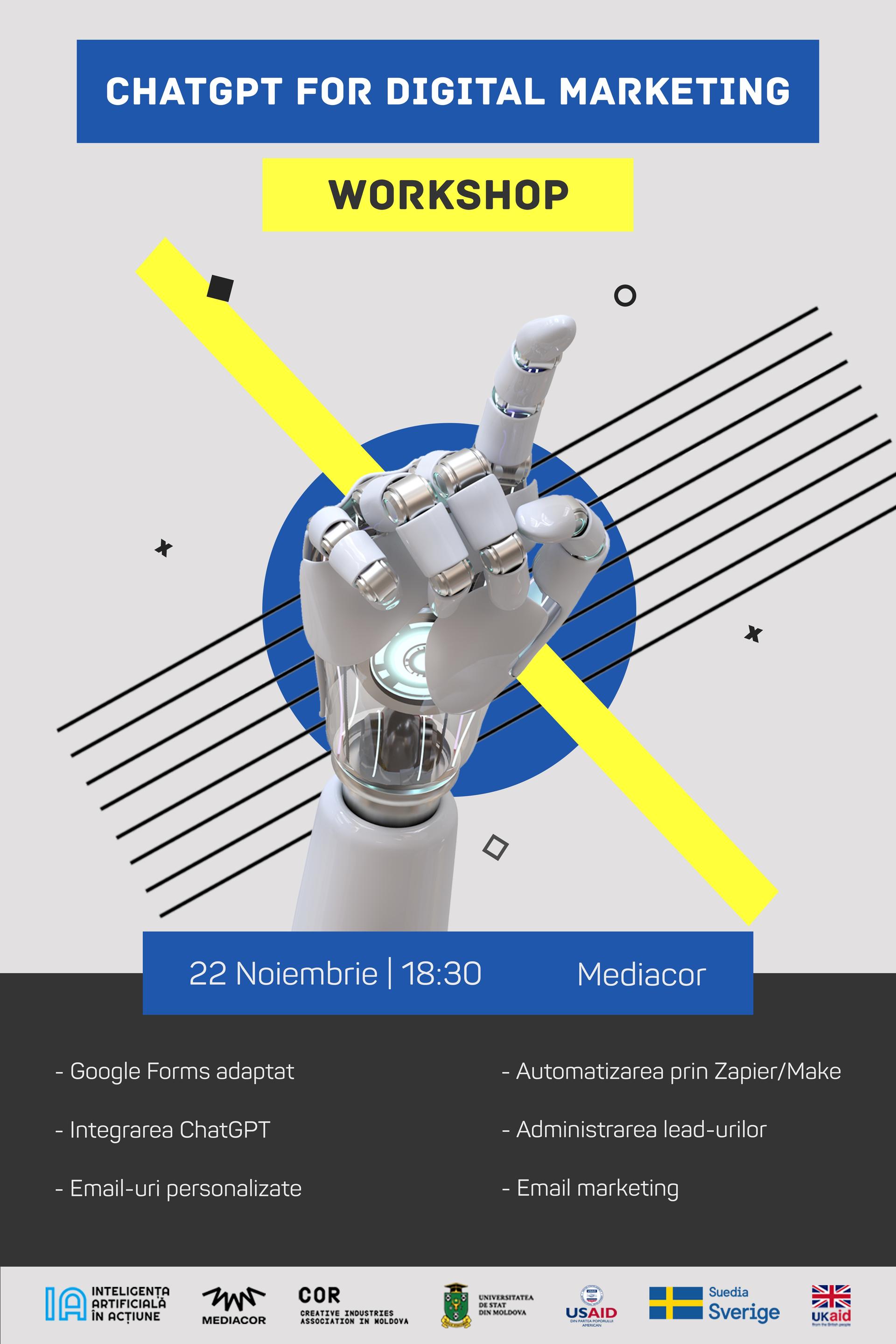 ChatGPT for Digital Marketing Workshop