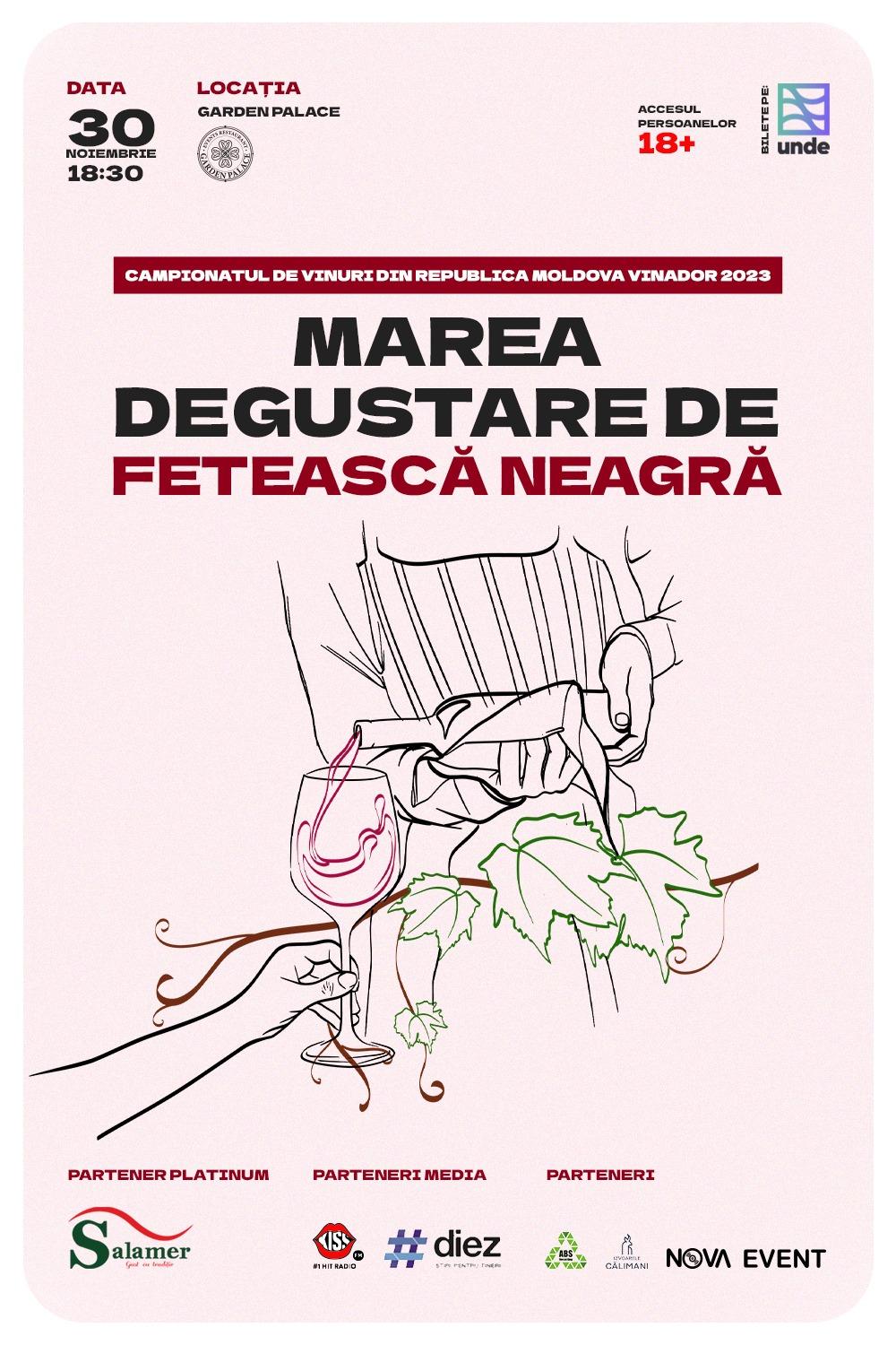 Marea Degustare de Fetească Neagră