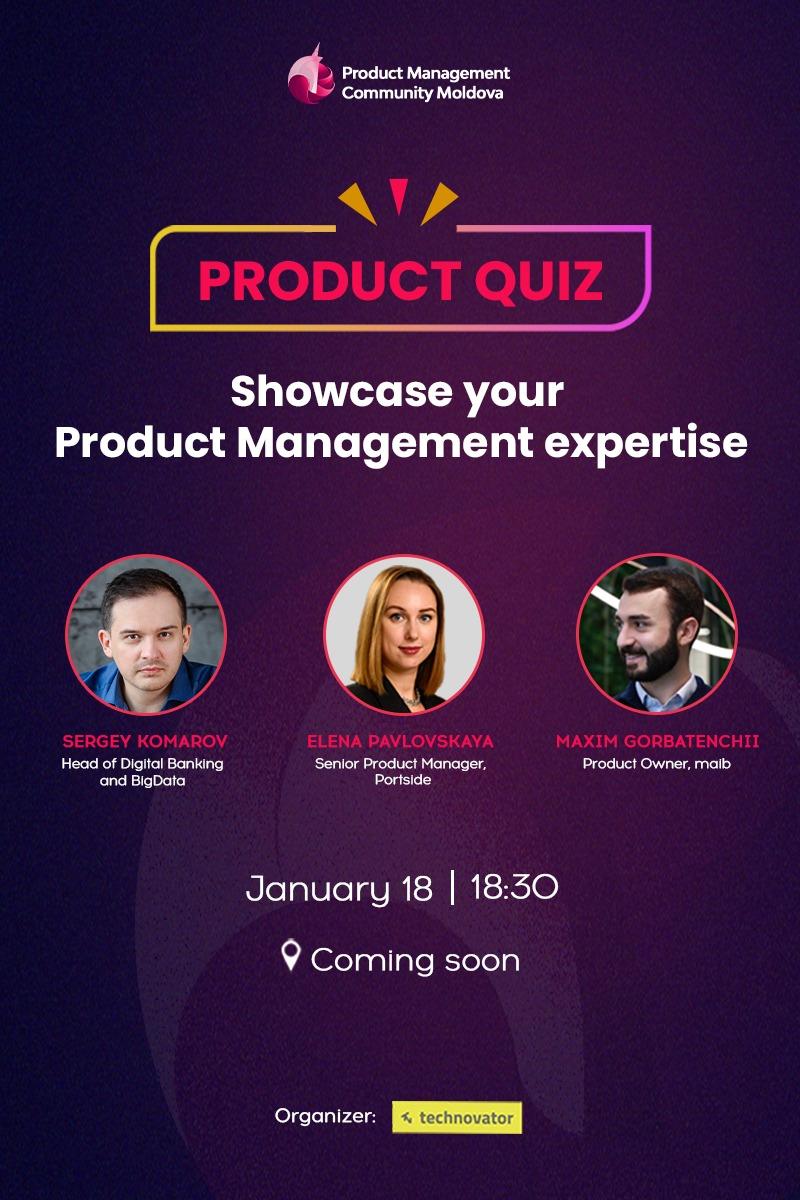 Product Management Quiz