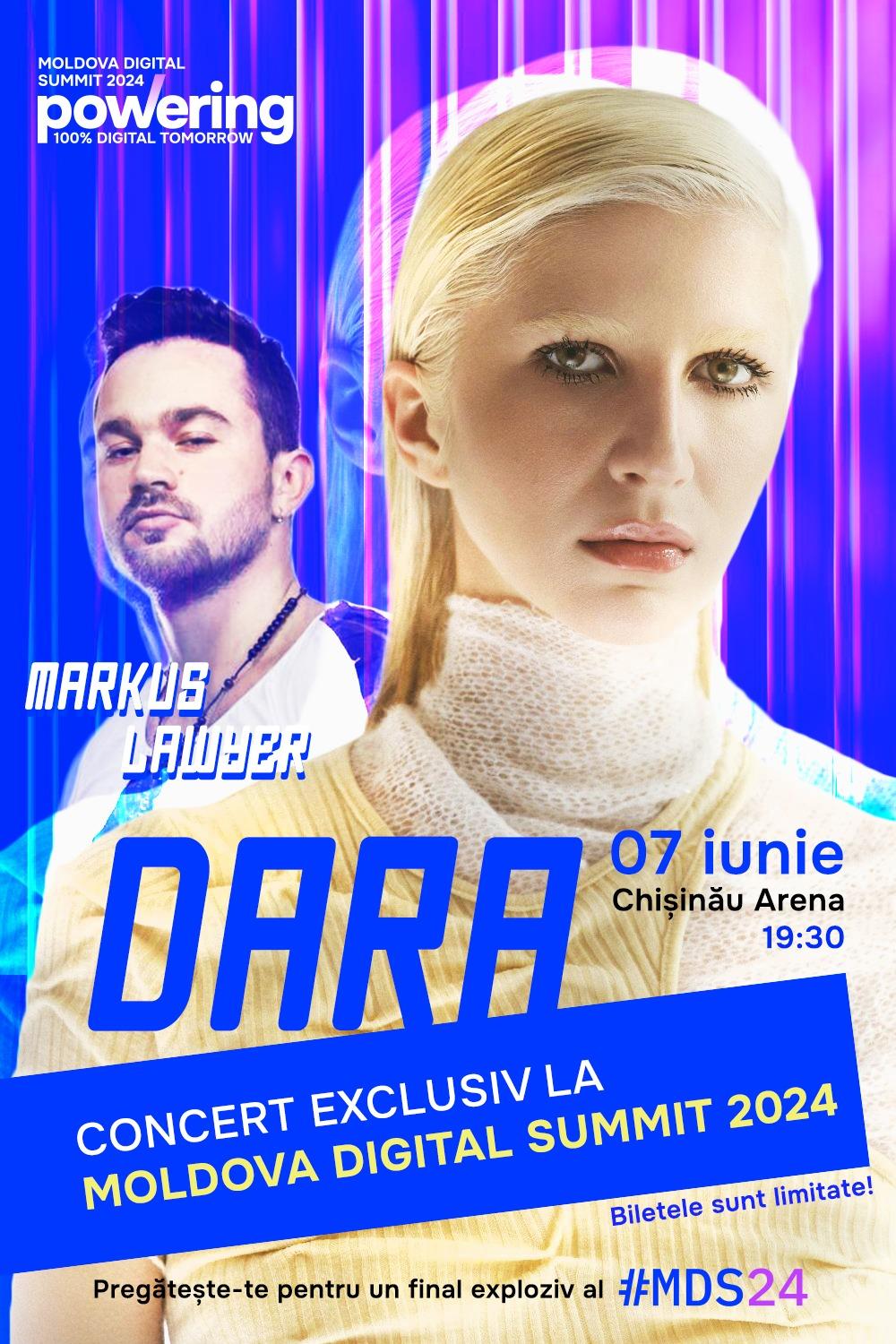 Dara - Concert Exclusiv la Moldova Digital Summit 