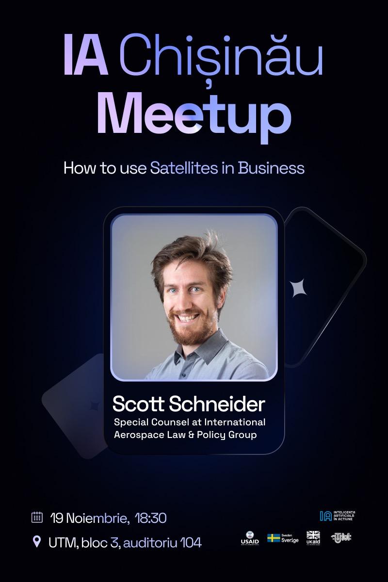 IA Chișinău Meetup cu Scott Schneider