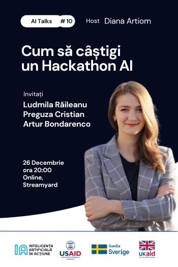 AI Talks #10: Cum să câștigi un Hackathon AI
