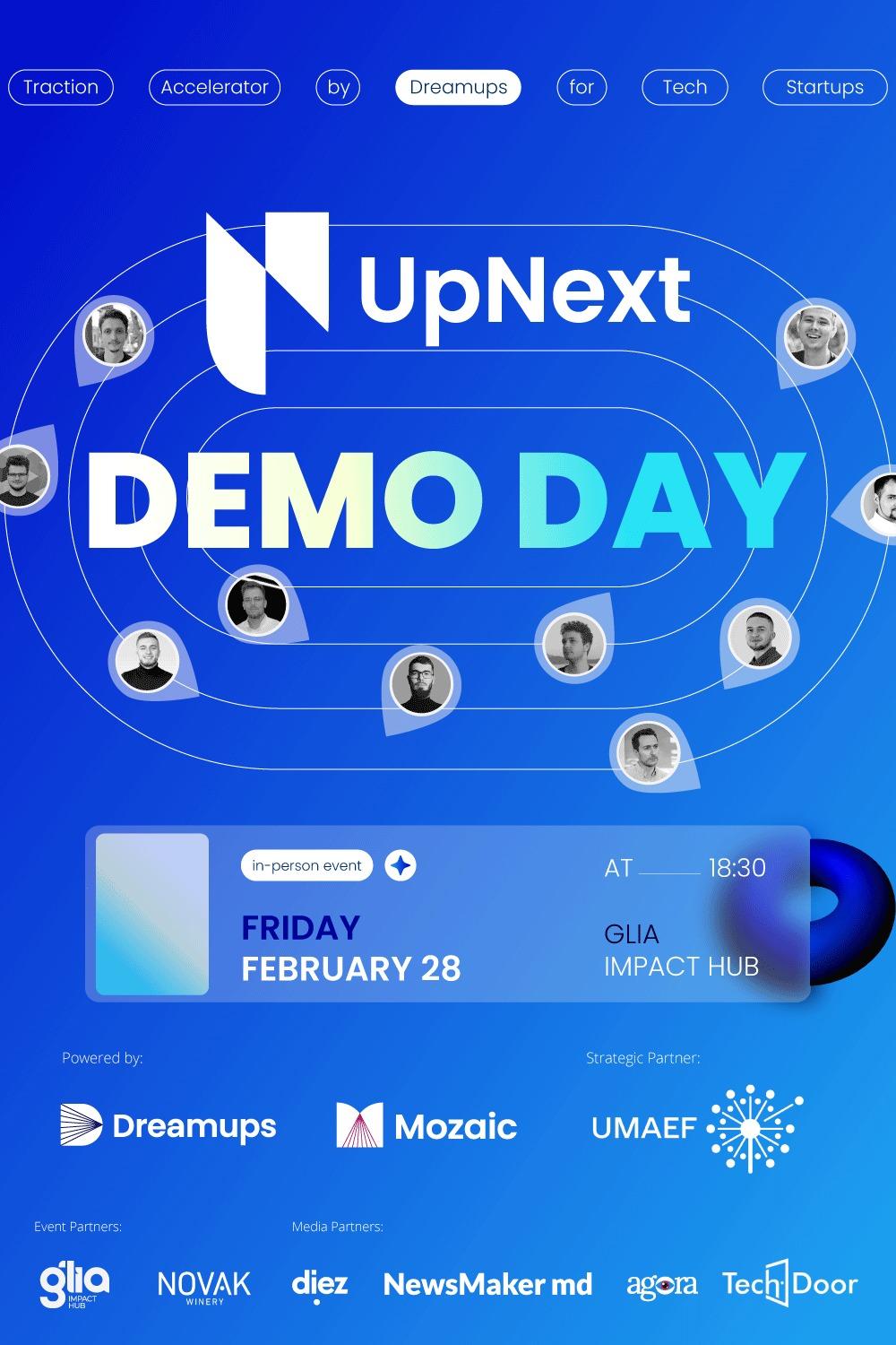 UpNext by Dreamups - Demo Day