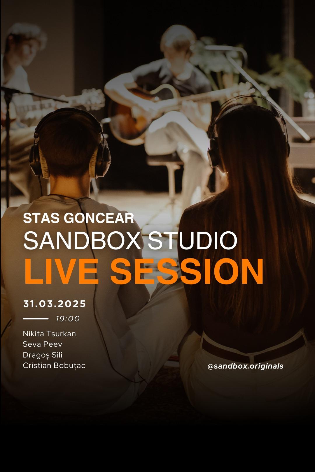 STAS GONCEAR ─ SANDBOX STUDIO LIVE SESSION