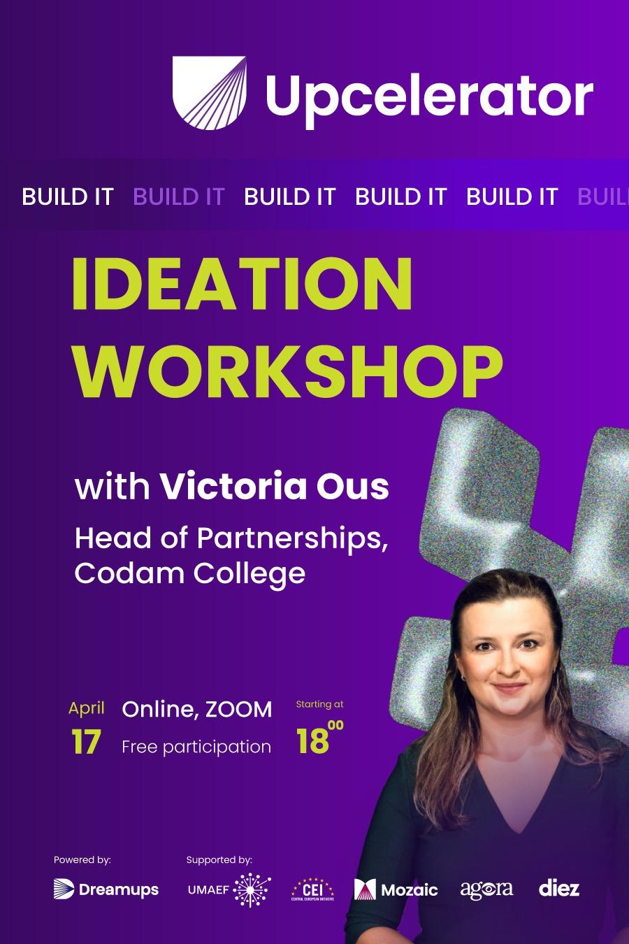 Stop Wondering, Start Building: Ideation Workshop for Future Founders I online