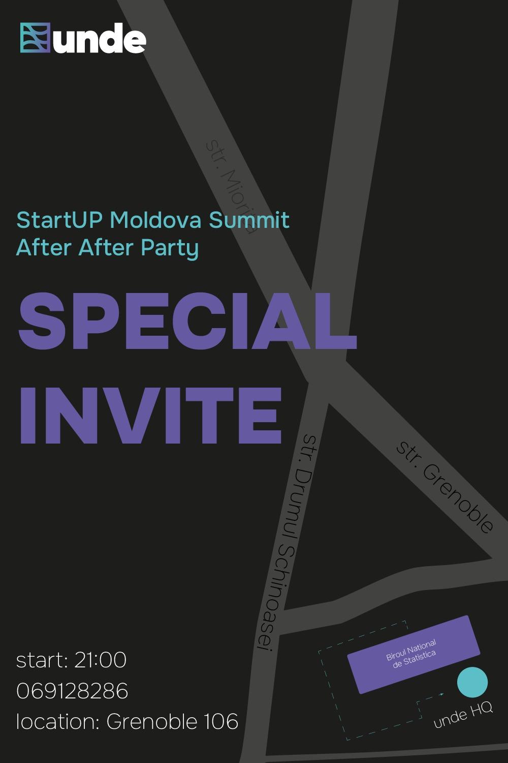 Startup Moldova Summit Afterparty at Unde HQ