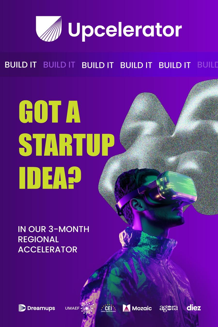 Upcelerator - idea stage accelerator