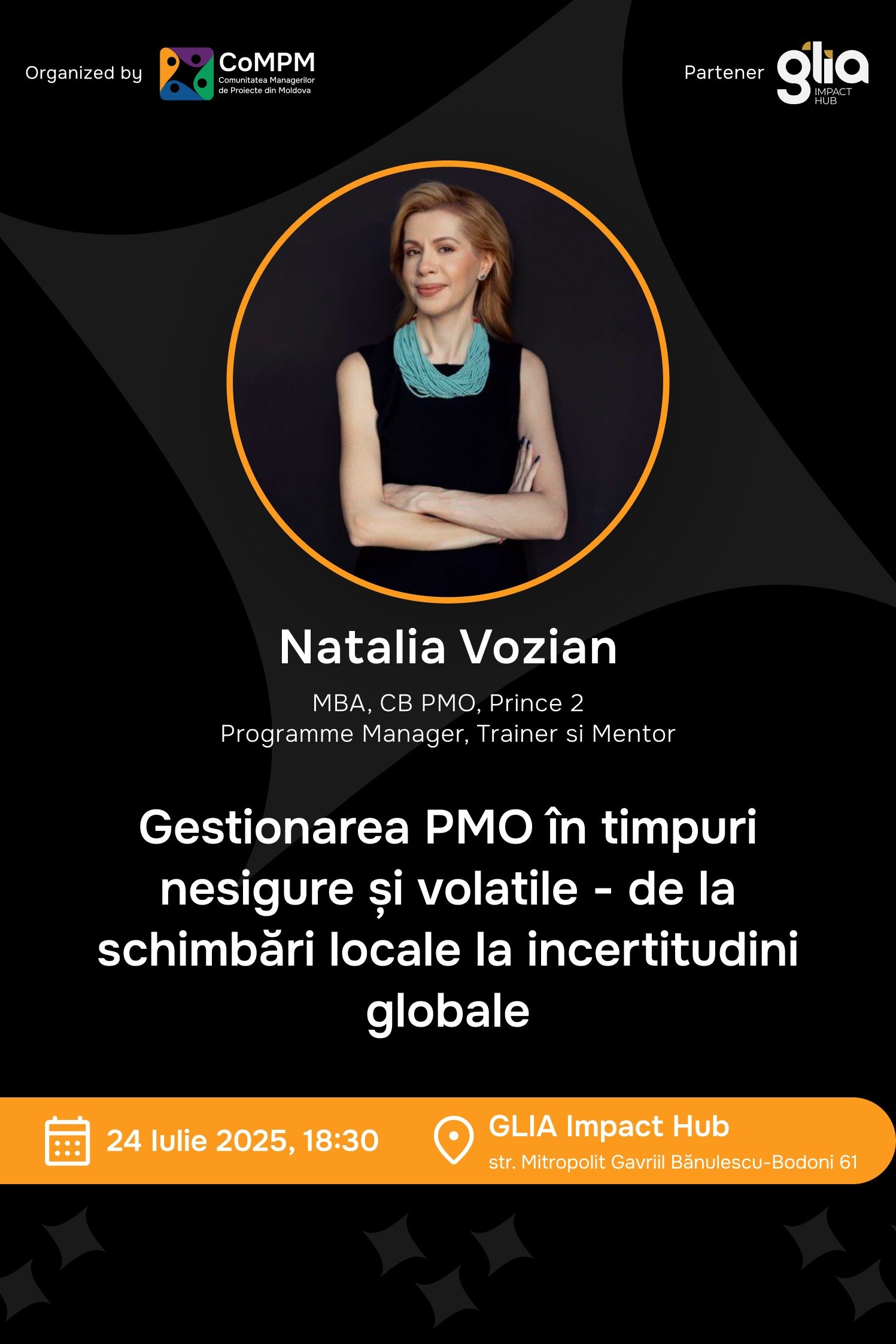 🎯 Gestionarea PMO în timpuri nesigure și volatile – de la schimbări locale la incertitudini globale