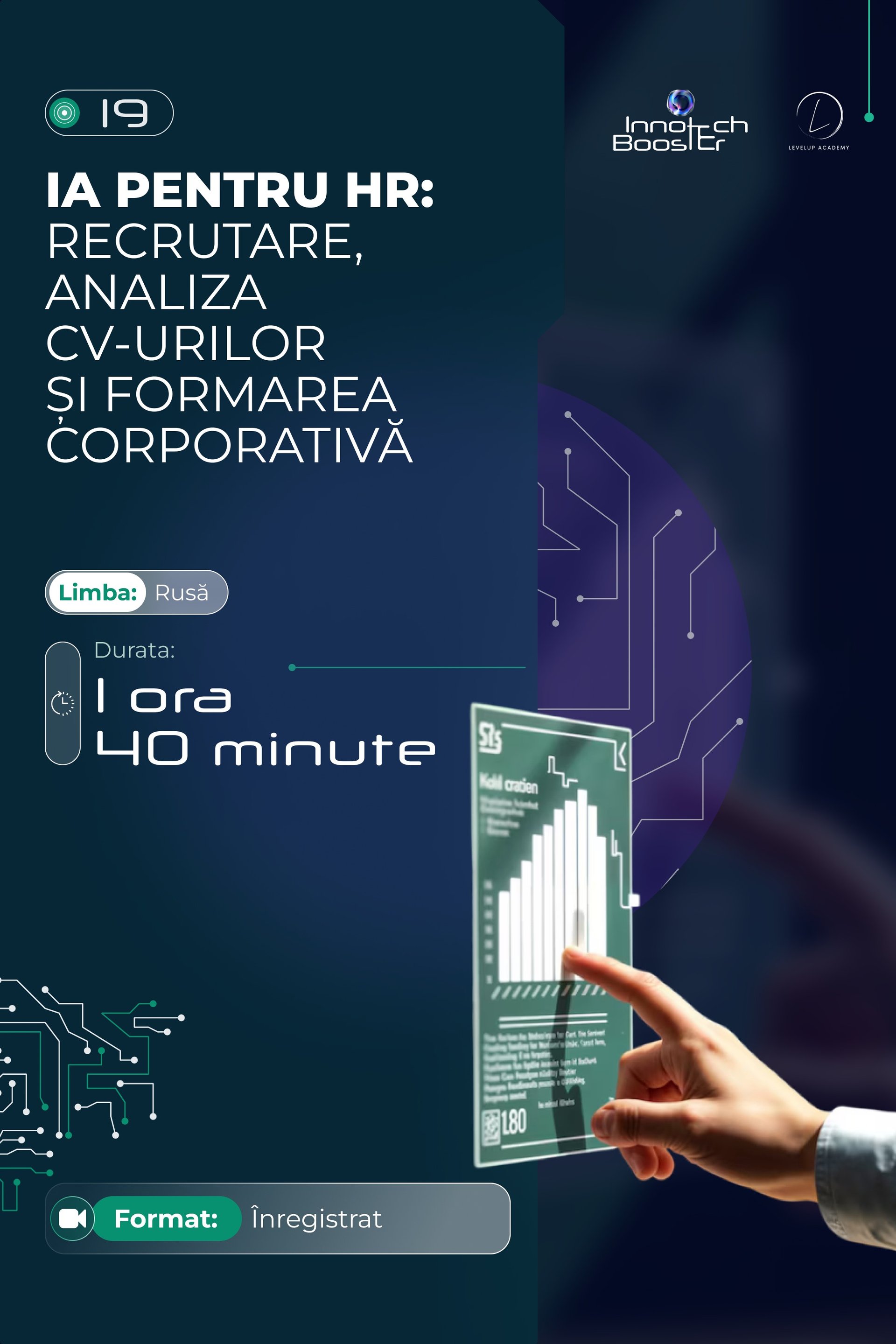 IA pentru HR:  recrutare, analiza CV-urilor și formarea corporativă