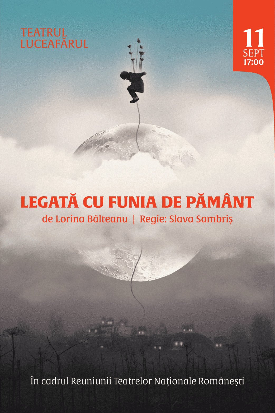 „Legată cu funia de pământ” de Lorina Bălteanu