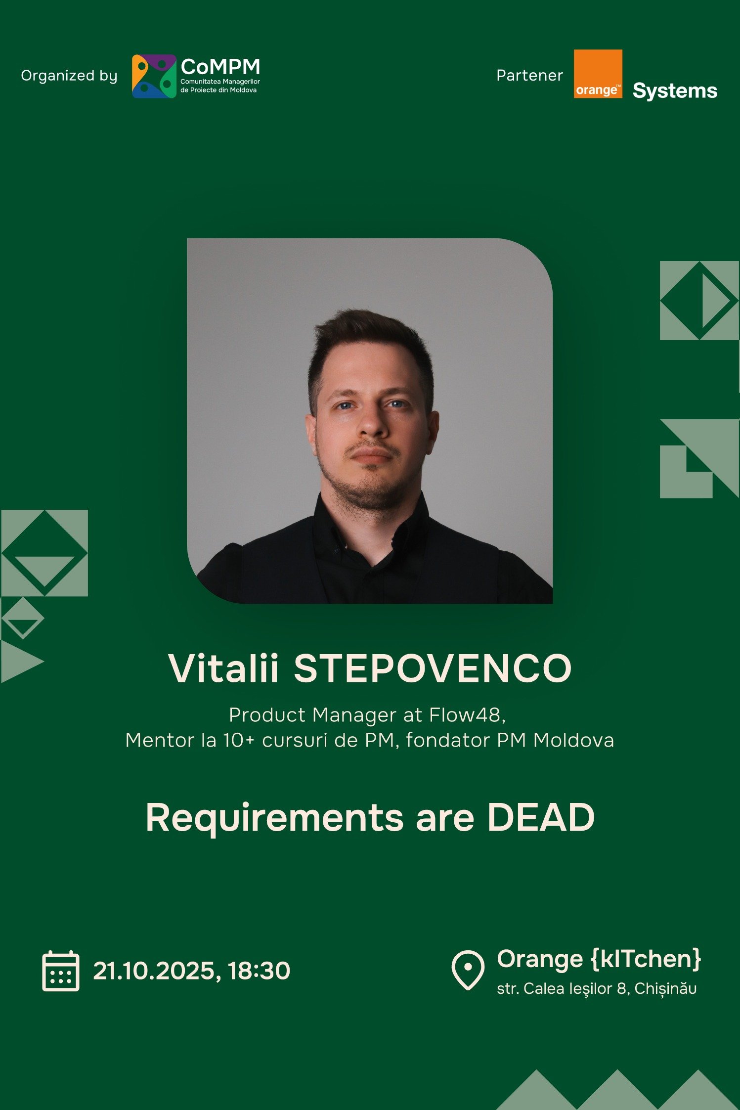 Sesiune CoMPM | Requirements are DEAD