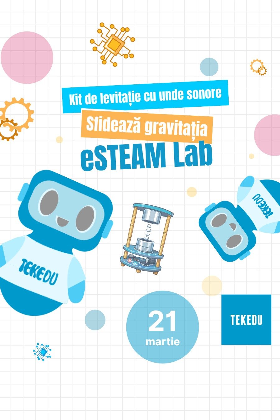 Sfidează gravitația: Kit de levitație cu unde sonore