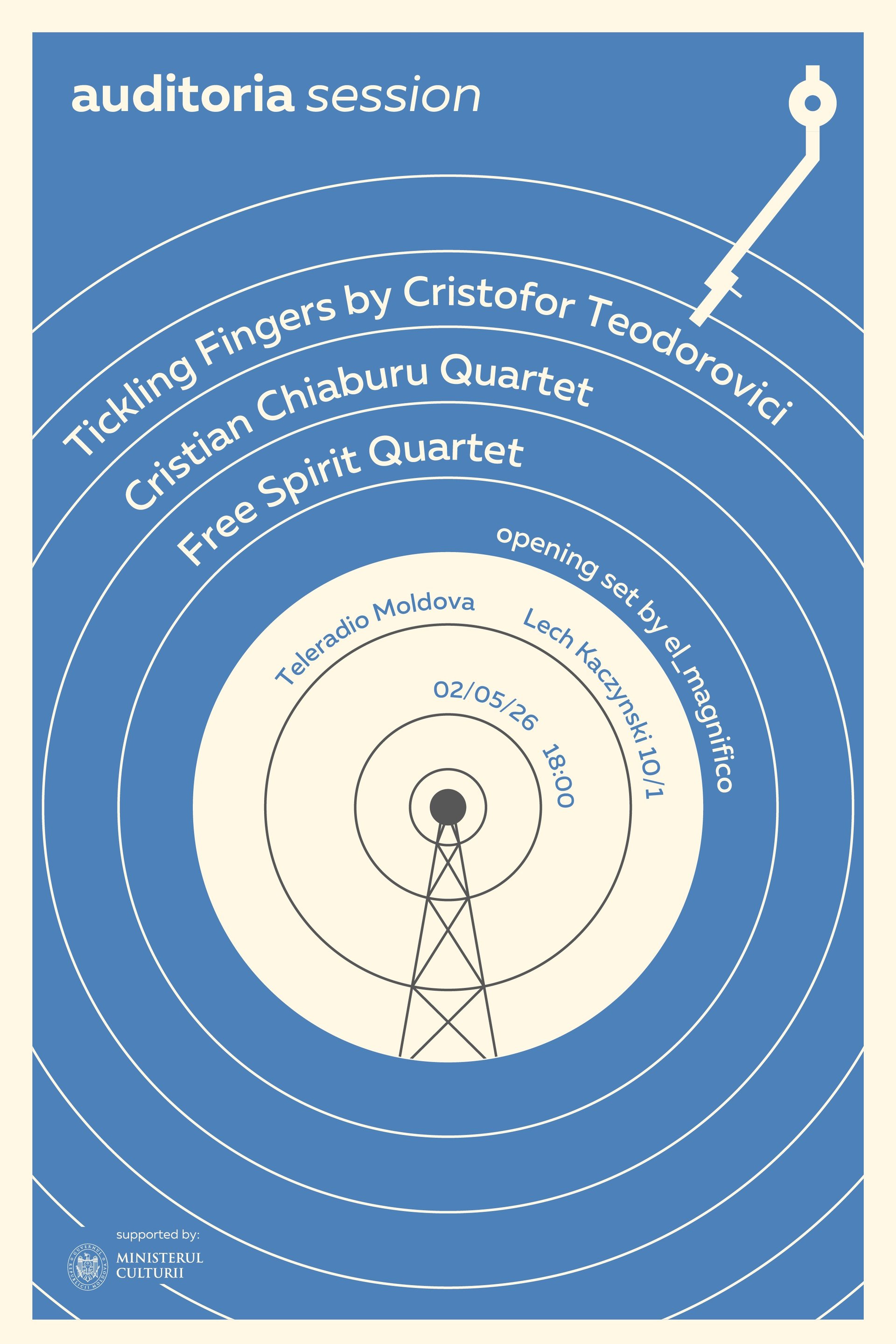 Auditoria Session – Tickling Fingers, Cristian Chiaburu Quartet, Free Spirit Quartet