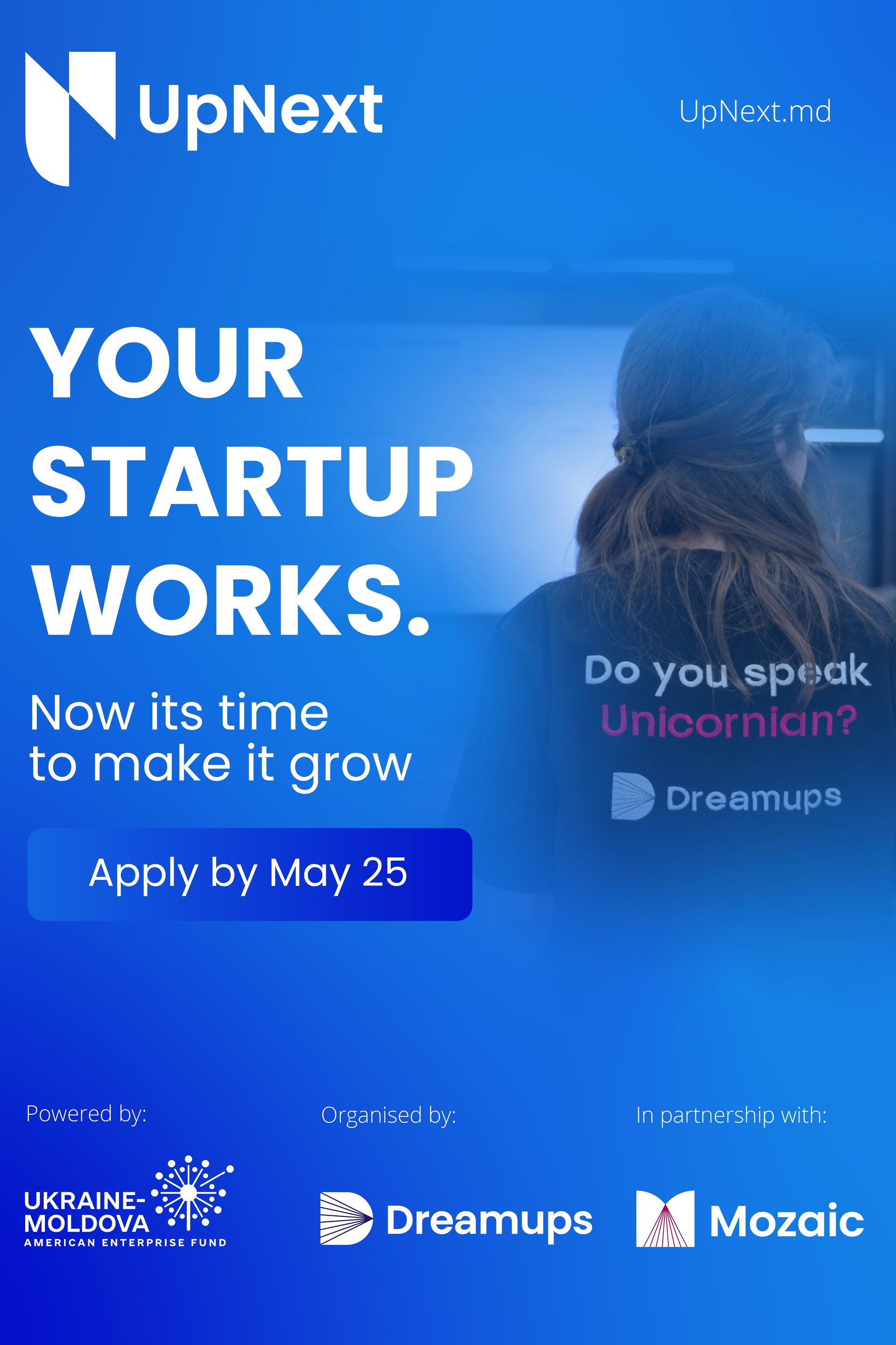 Join UpNext 2026 – Moldova’s only traction accelerator
