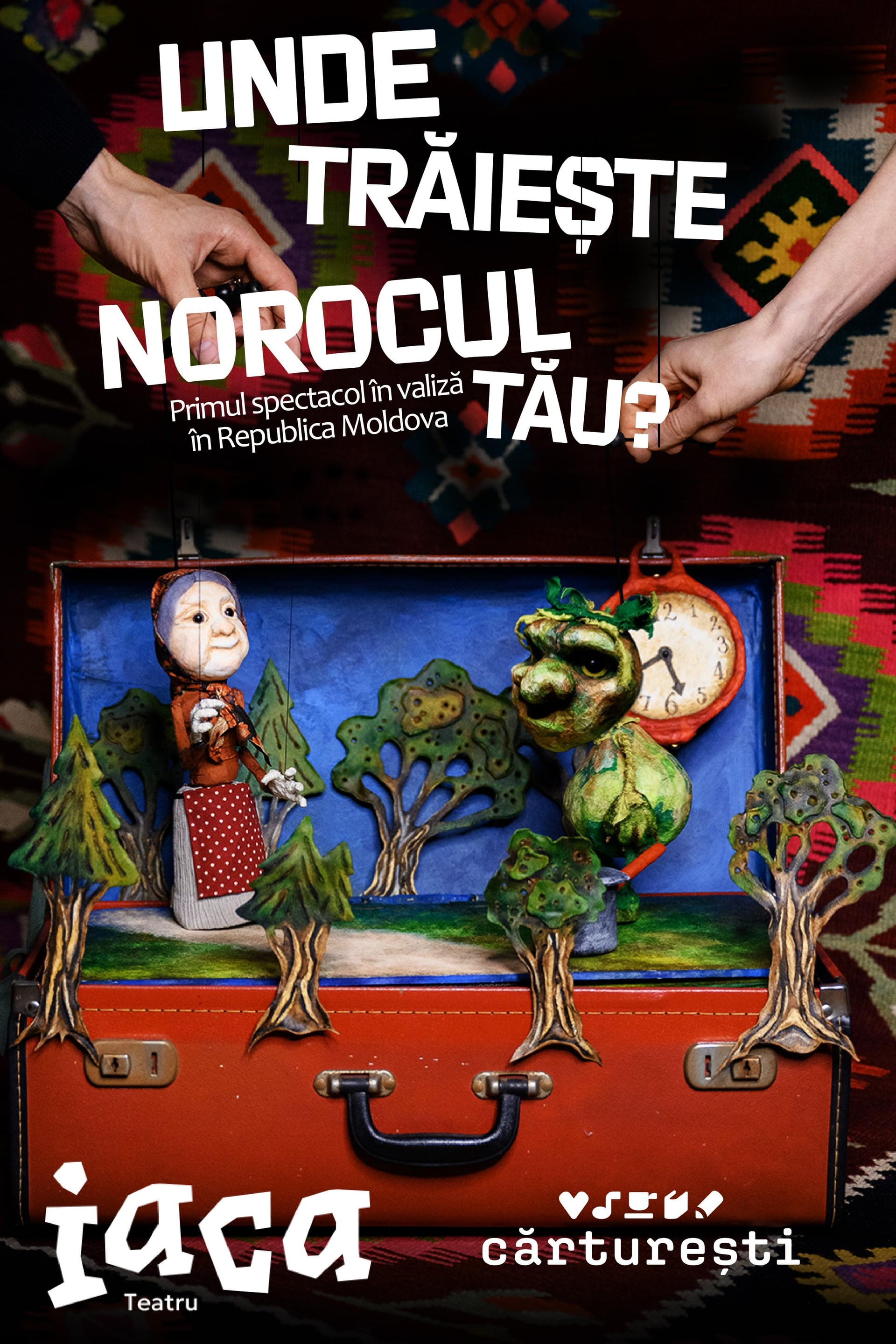 PREMIERĂ „Unde trăiește norocul tău?” Primul spectacol în valiză din Republica Moldova