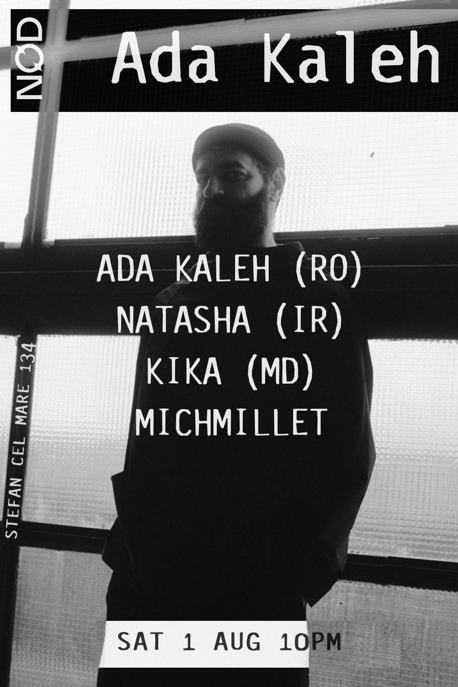 NØD Sound: Ada Kaleh (RO), Natasha (IR), Kika (MD), Michmillet