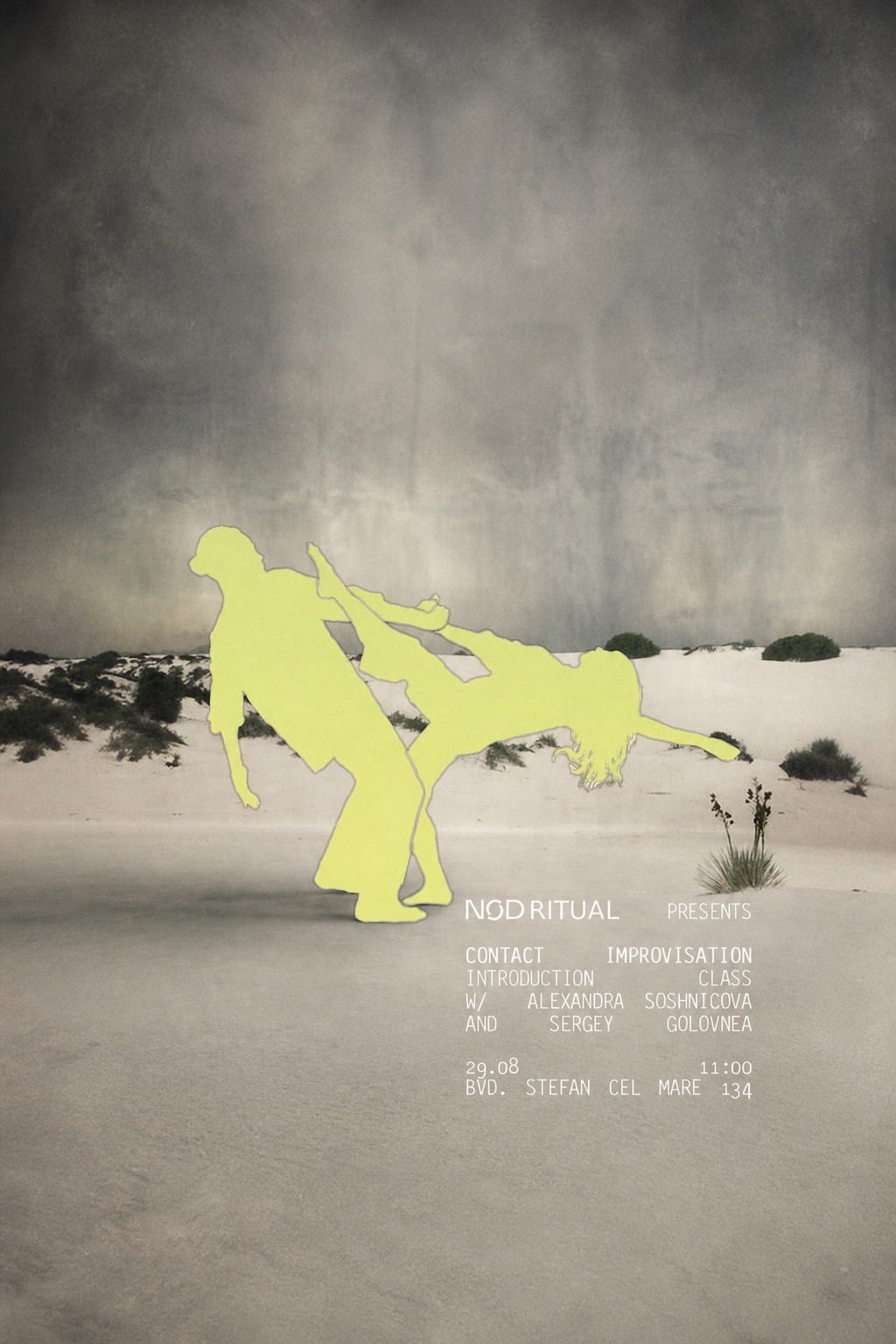 NOD Ritual: Contact Improvisation — Introduction Class w/ Alexandra Soshnicova & Sergey Golovnea