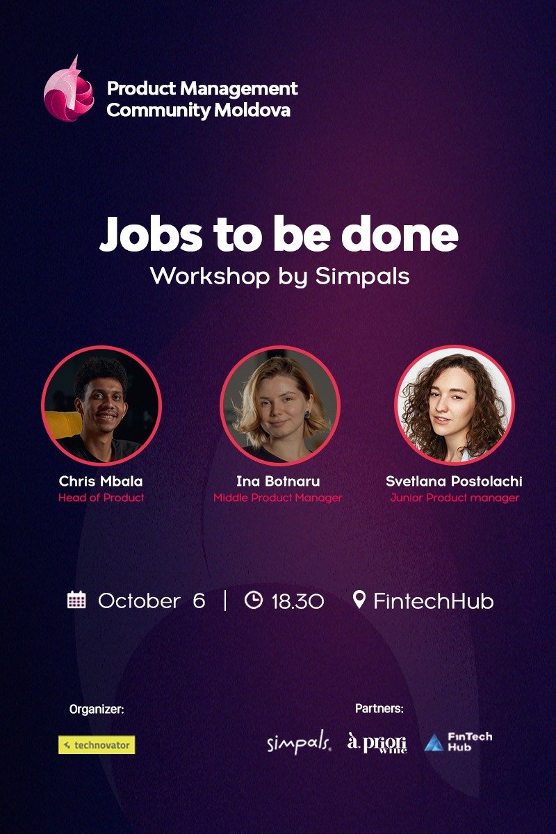 JOBS TO BE DONE Workshop