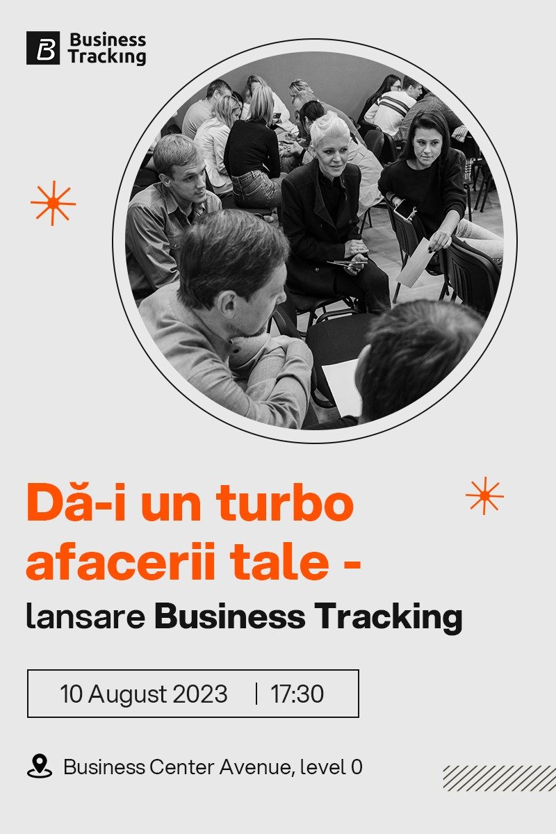 Business Tracking - dă-i un turbo afacerii tale