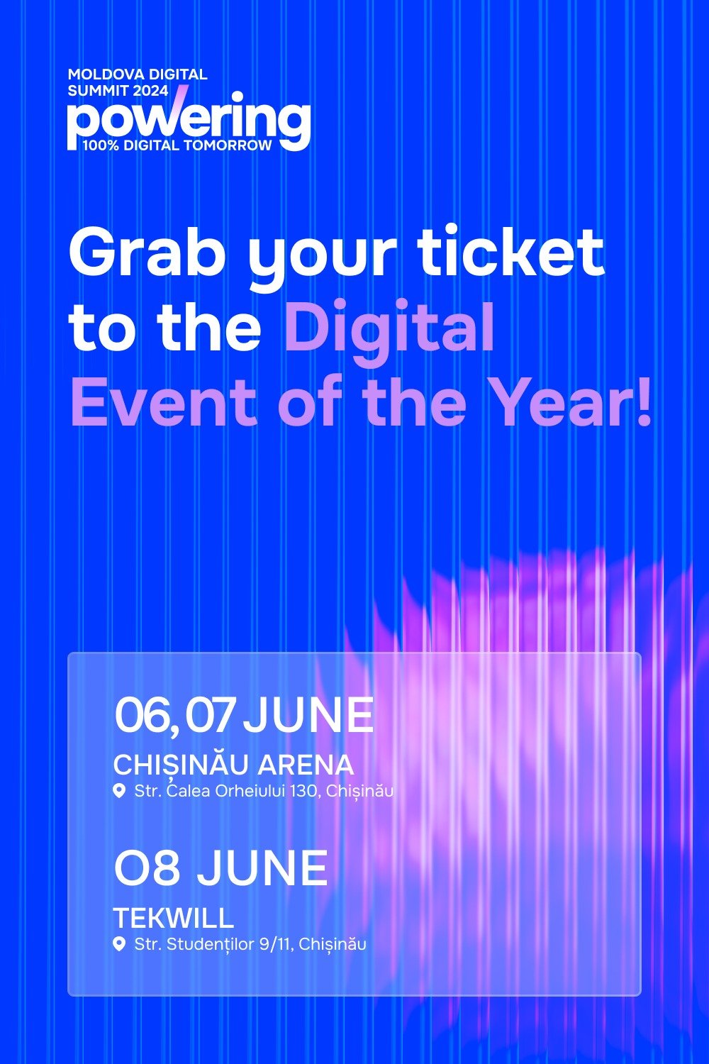 Moldova Digital Summit - Powering a 100% Digital