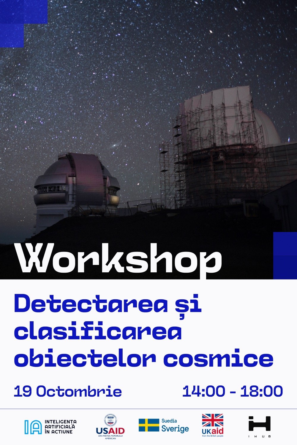 AI Workshop | Detectarea obiectelor cosmice