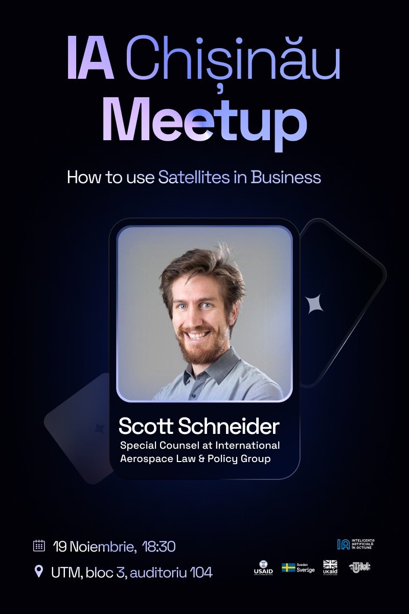IA Chișinău Meetup cu Scott Schneider