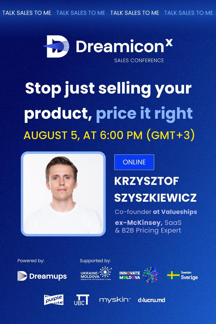 Workshop: Stop just selling your product, price it right