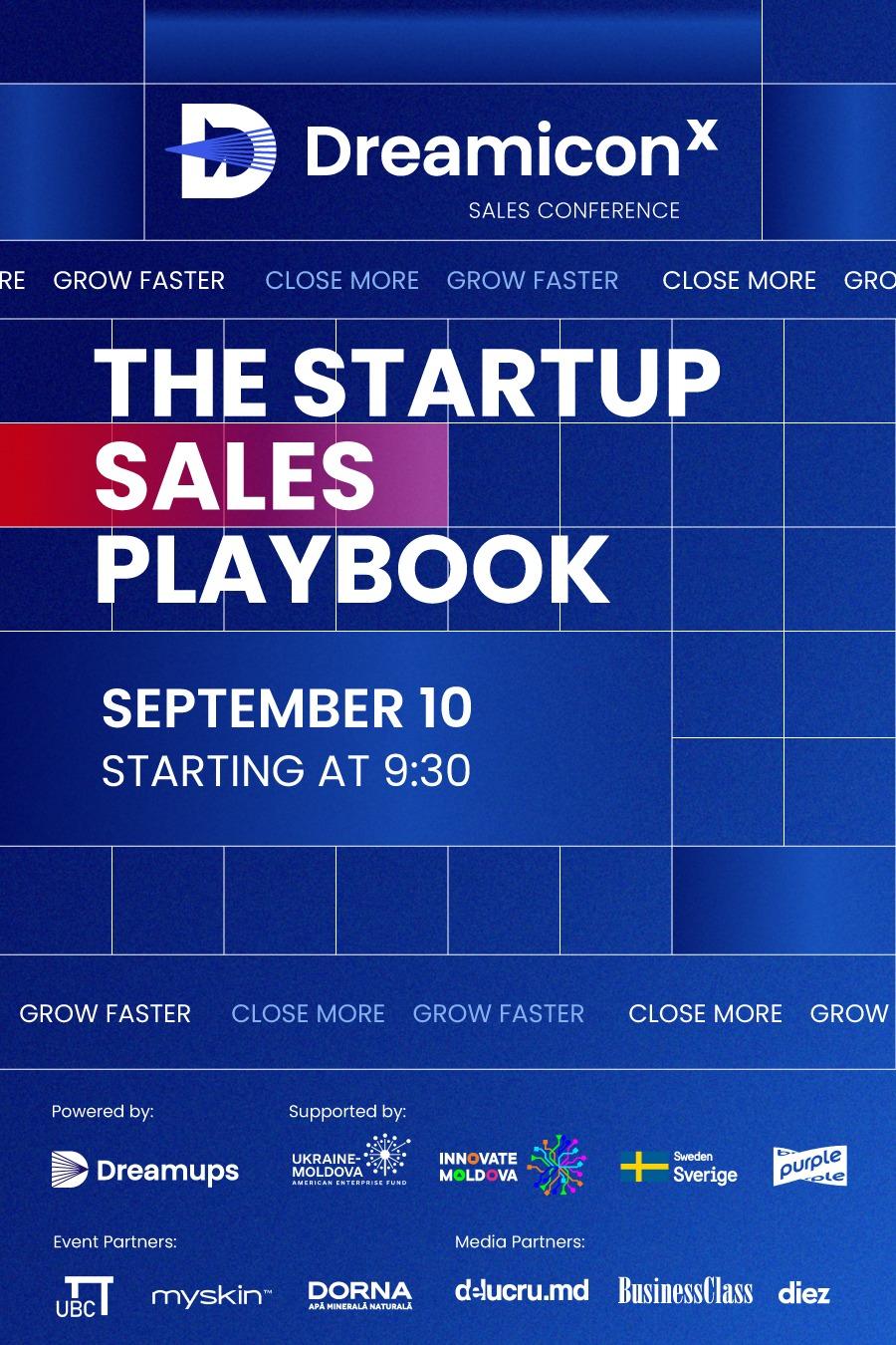 Dreamiconx - The Startup Sales Playbook