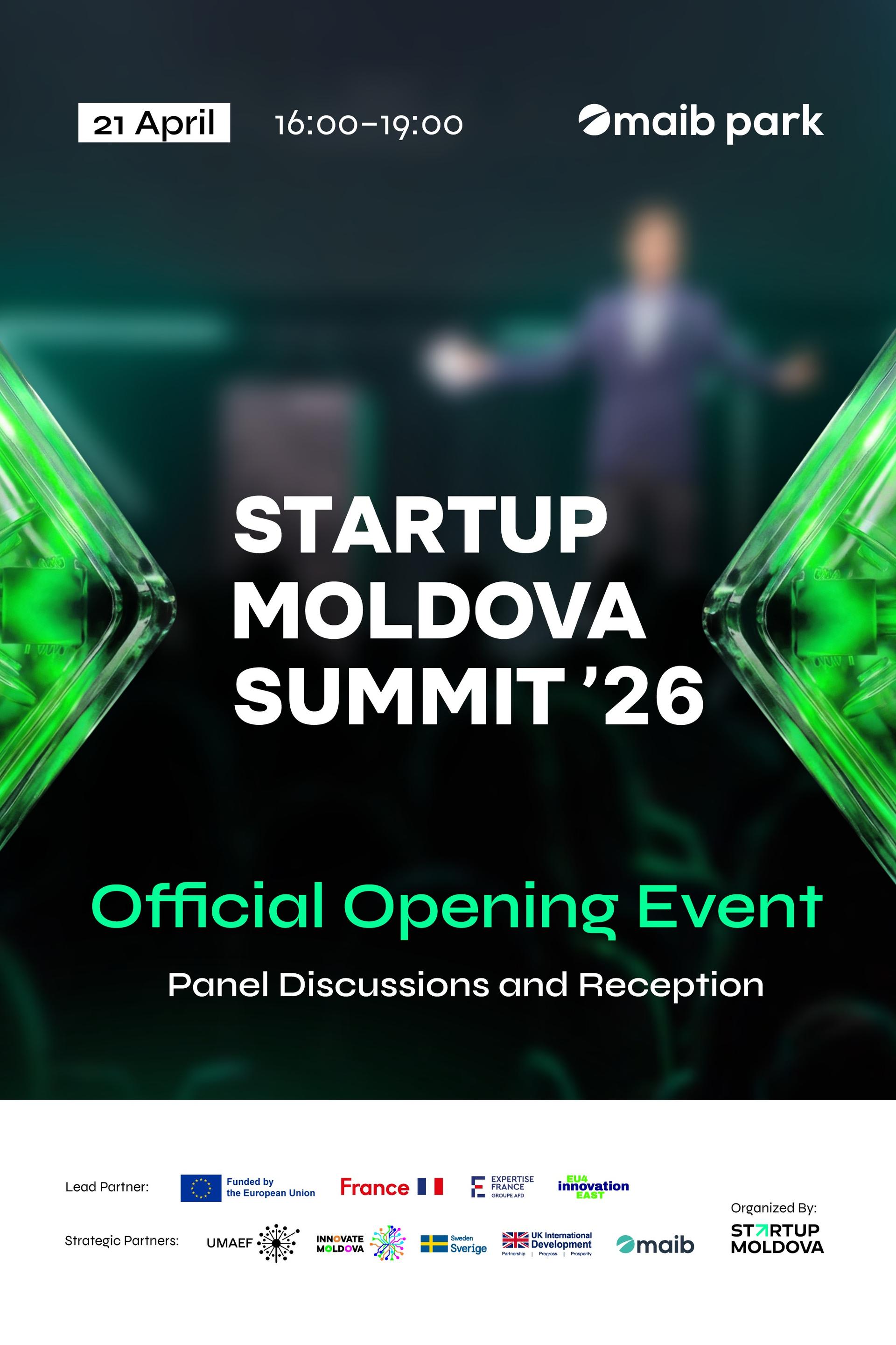 Official Opening Event | Startup Moldova Summit 2026