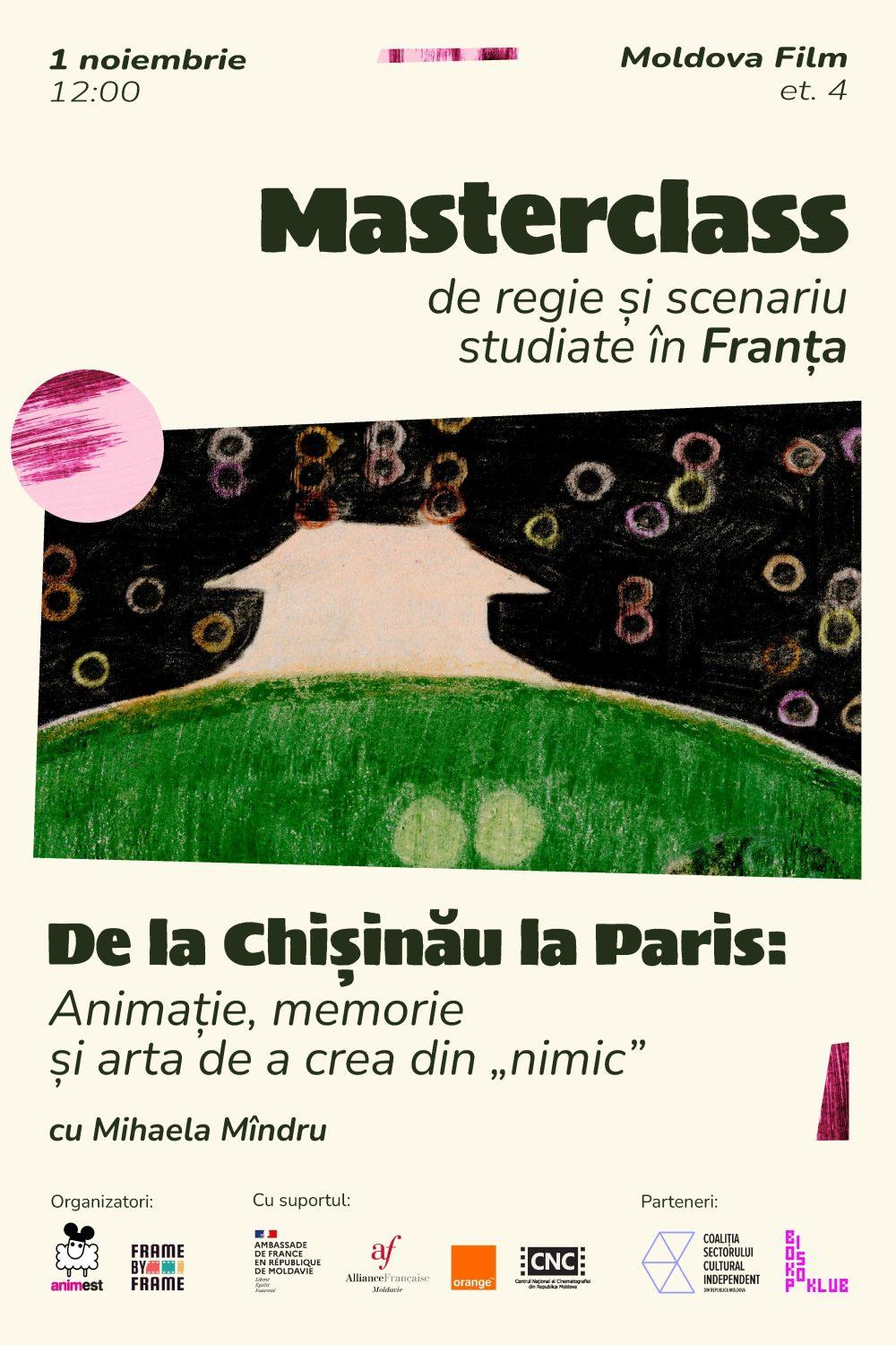ANIMEST Masterclass: De la Chișinău la Paris