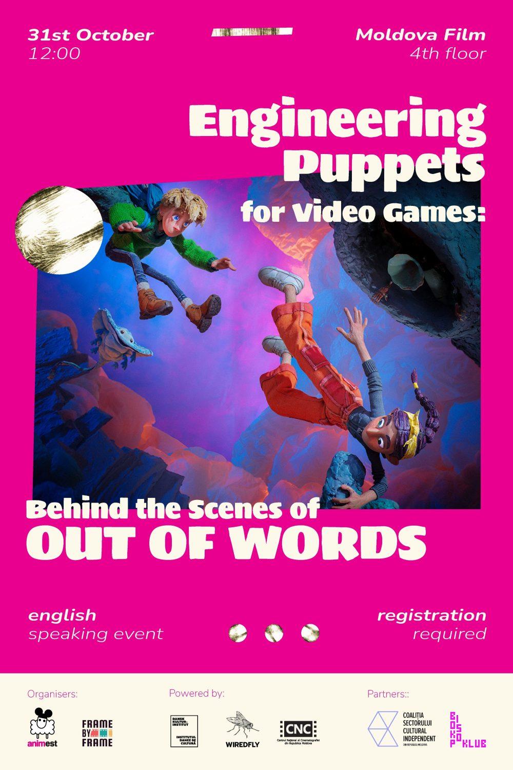 ANIMEST Masterclass: Engineering puppets for video games