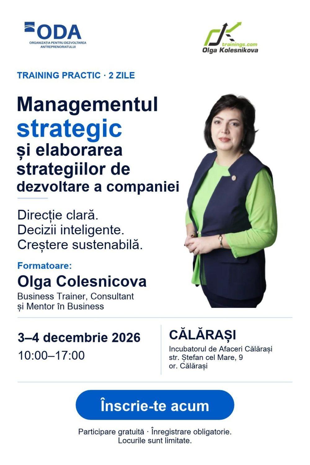 MANAGEMENTUL STRATEGIC (Calaraș)
