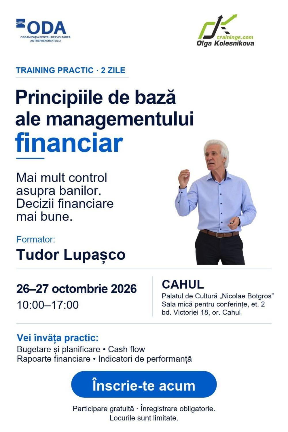 MANAGEMENTULUI FINANCIAR (Cahul)
