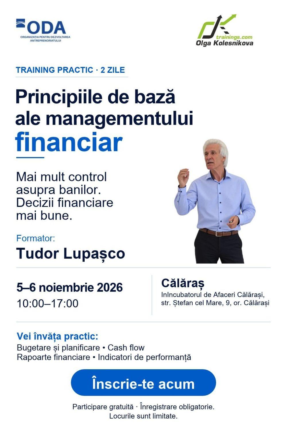 MANAGEMENTULUI FINANCIAR (Calaraș)