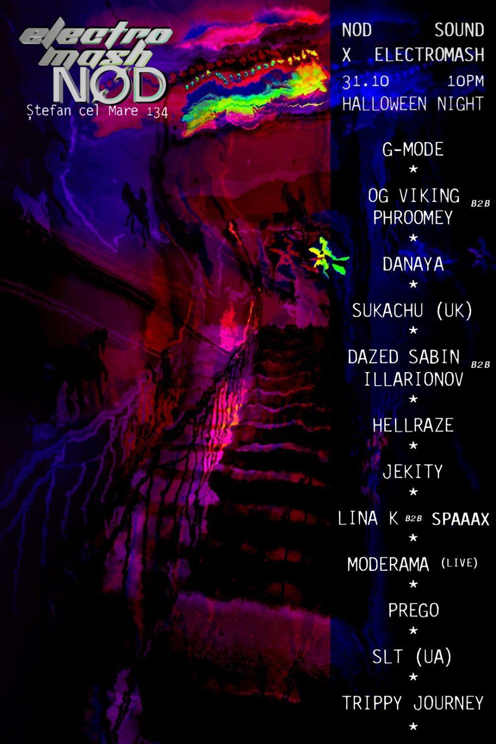 NOD x Electromash 2yr Anniversary Halloween Night