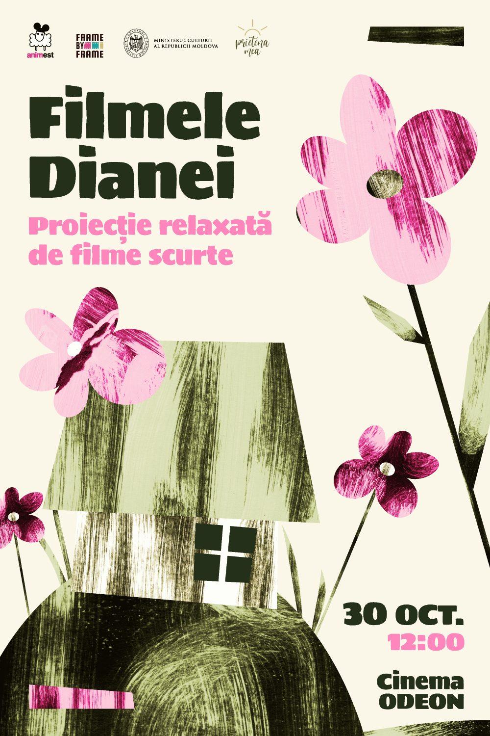 Filmele Dianei la Animest Chișinău