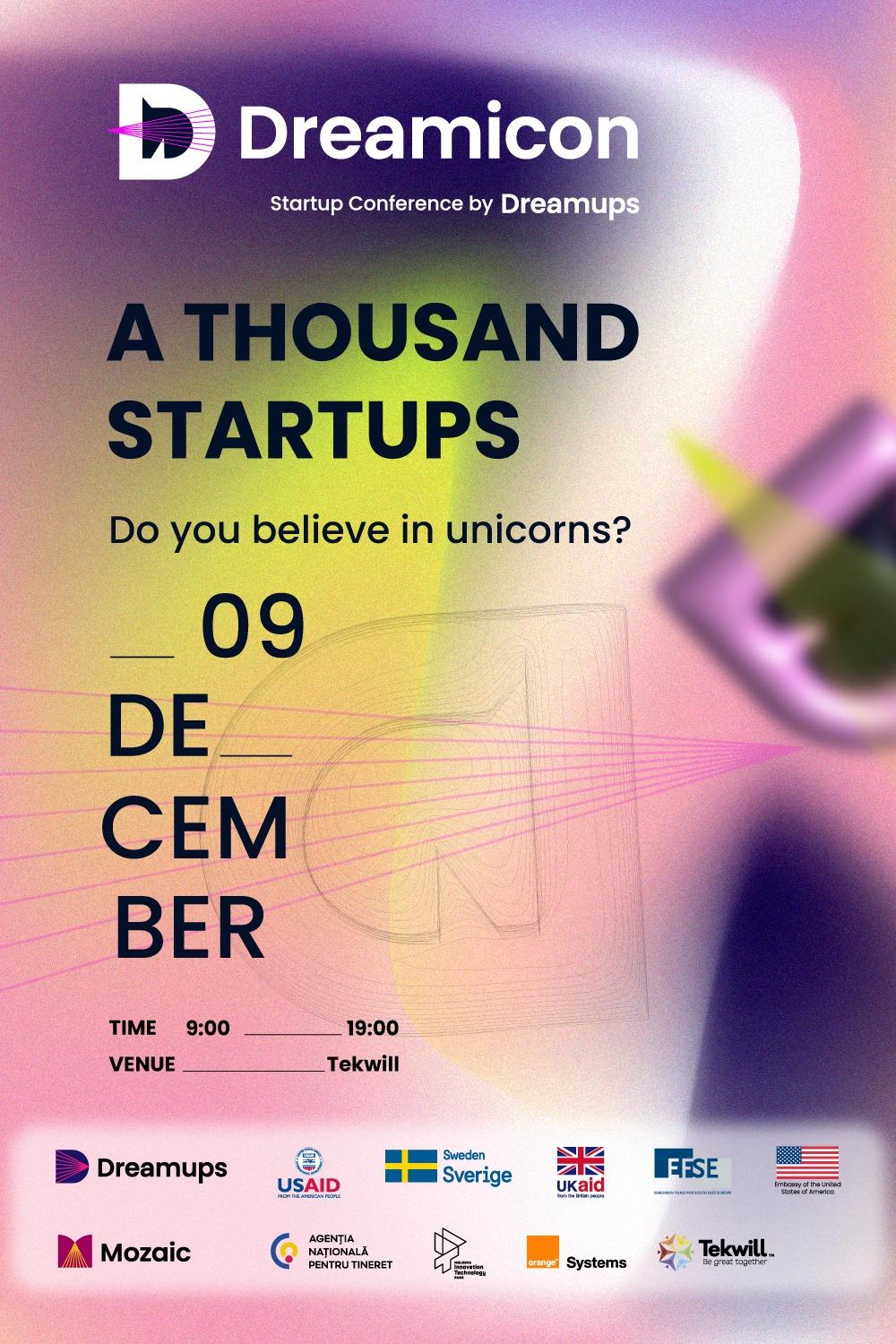 Dreamicon: Moldova Tech Startup Conference 2023