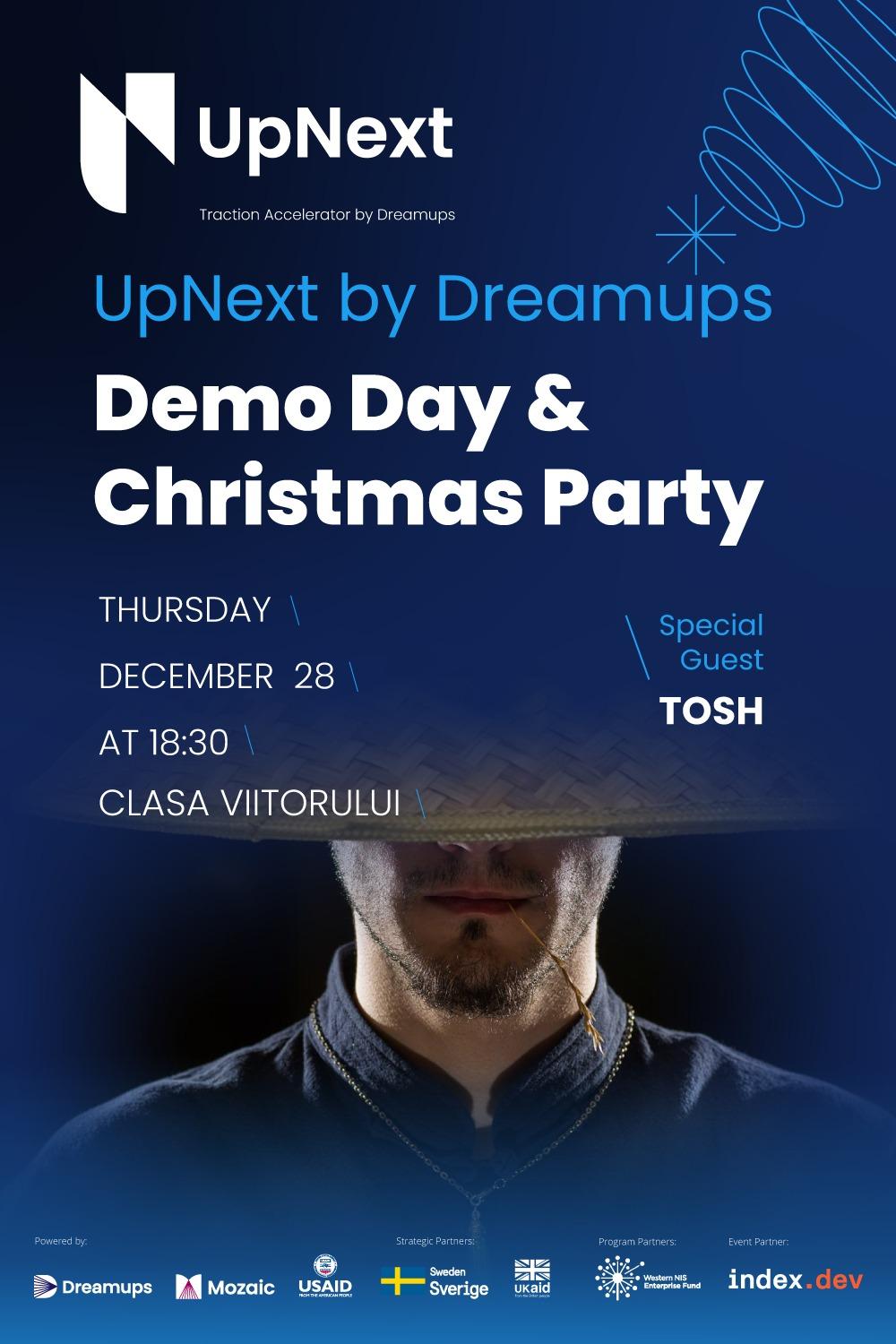 UpNext by Dreamups: Demo Day & Christmas Party