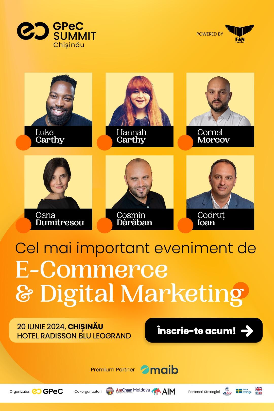 GPeC Moldova: E-Commerce & Digital Marketing